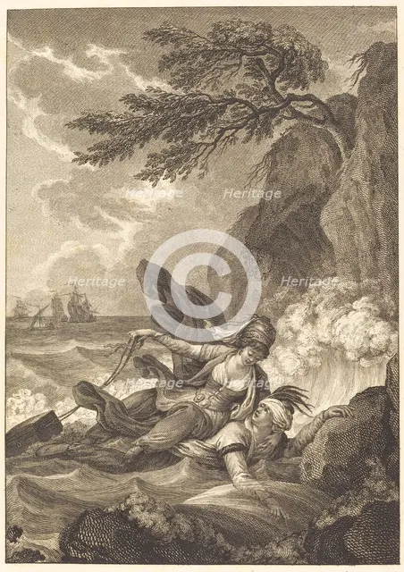 La fiancee du roi de Garbe: La cassette. Creator: Jean Baptiste Tilliard.