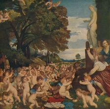 La Fiesta De Venus (The Worship of Venus), 1518-1519, (c1934). Artist: Titian