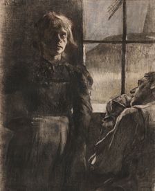 "La fille de l'aveugle". Creator: Konrad Starke