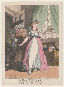 La Fille Mal Gardé, or Jack in the Box, June 25, 1802., June 25, 1802. Creator: Thomas Rowlandson