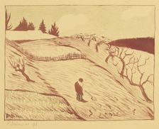 La Fin du Jour (End of the Day), 1893. Creator: Paul Serusier