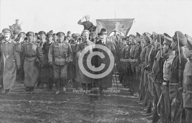 ''La Fin de Trois Empires; Dans la Russie des Soviets..., 1918. Creator: Unknown.