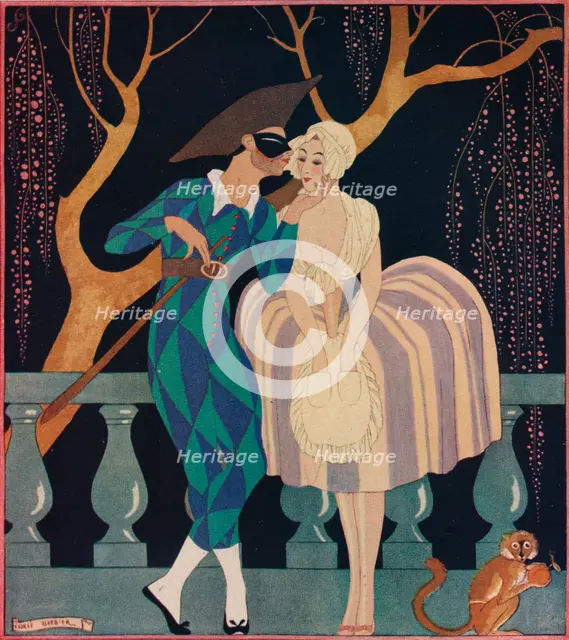 'La Finette', c1927. Artist: Georges Barbier.