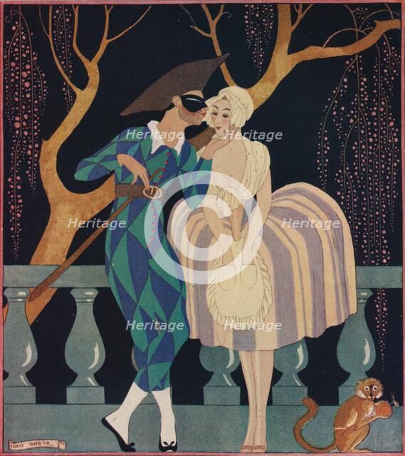 'La Finette', c1927. Artist: Georges Barbier.