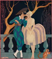 La Finette c1927. Artist: Georges Barbier
