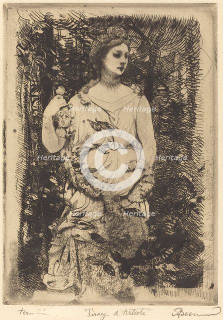 La Flore de le Gros, 1899. Creator: Paul Albert Besnard.