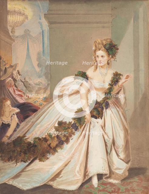La Frayeur, 1861-67. Creators: Pierre-Louis Pierson, Unknown.