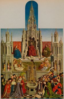 La Fuente De La Vida (The Fountain of Grace), 1430-1455, (c1934). Artist: Jan van Eyck