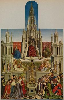 La Fuente De La Vida (The Fountain of Grace), 1430-1455, (c1934). Artist: Jan van Eyck