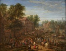 La kermesse, between 1660 and 1700. Creator: Mathys Schoevaerdts