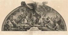 La Hollande accepte la paix et se détache de l'Allemagne et de l'Espagne 1678...[pl. 33], pub 1752. Creators: Jean-Baptiste Masse, Benoit Audran II