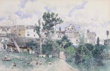 La Huerta, Seville, 1870-1880. Creator: Martín Rico y Ortega