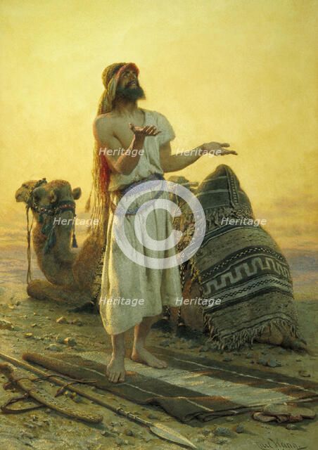 'La Illah il Allah', c1875. Artist: Carl Haag