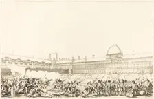 La Journee du 10 aout 1792, probably 1794. Creator: Antoine Jean Duclos