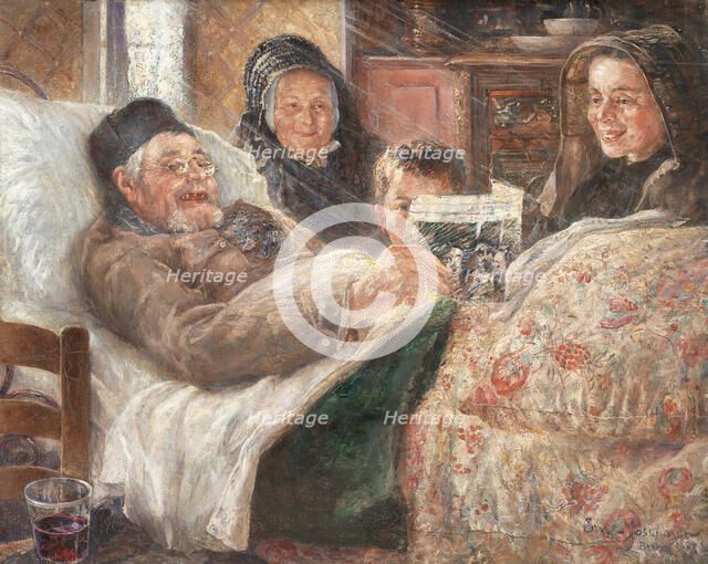 La joie de vivre, 1887. Creator: Ernst Josephson.