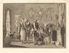 La jolie fermiere. Creators: Joseph de Longueil, Charles Eisen