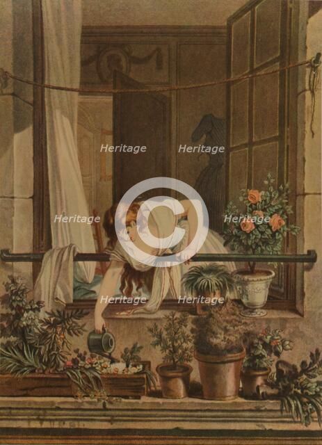 'La Jardiniere', (Gardening), c1790s, (1913). Artist: Antoine Le Picard de Phelippeaux.