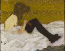 La Jeune fille aux bas noirs, 1893. Creator: Bonnard, Pierre (1867-1947)