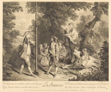 La jeunesse, 1735. Creator: Nicolas de Larmessin