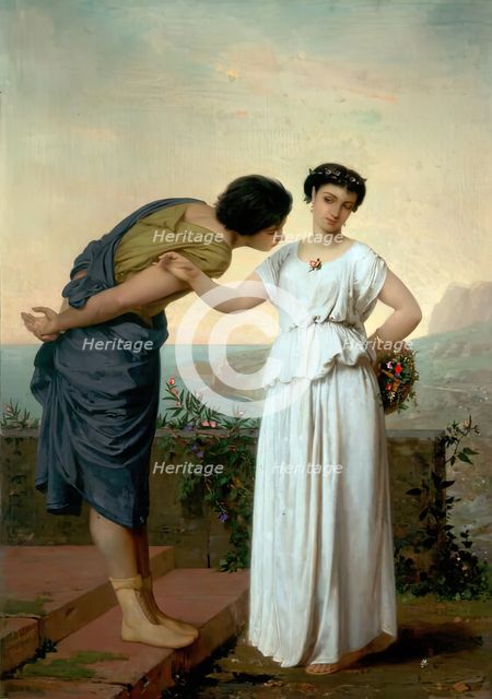 La Jeunesse, 1869. Creator: Jean Ernest Aubert.