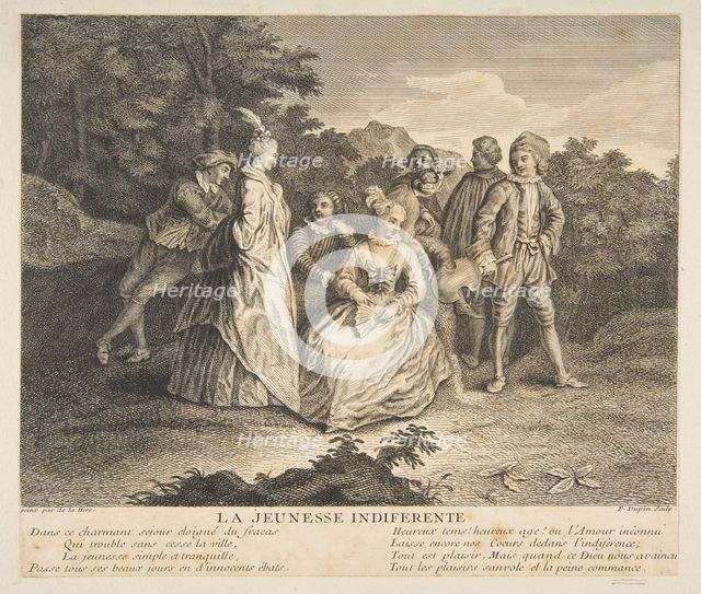 La Jeunesse indifférente. Creator: Pierre Dupin.