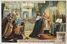 La Jerusalem deliveree par le Tasse, Thanksgiving service in the Church of the Holy Sepulchre