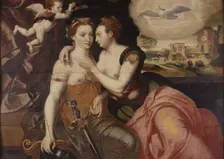La Justice et la Paix (Justice and Peace), c.1560. Creator: Anonymous