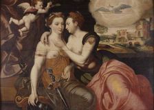 La Justice et la Paix (Justice and Peace), c.1560. Creator: Anonymous