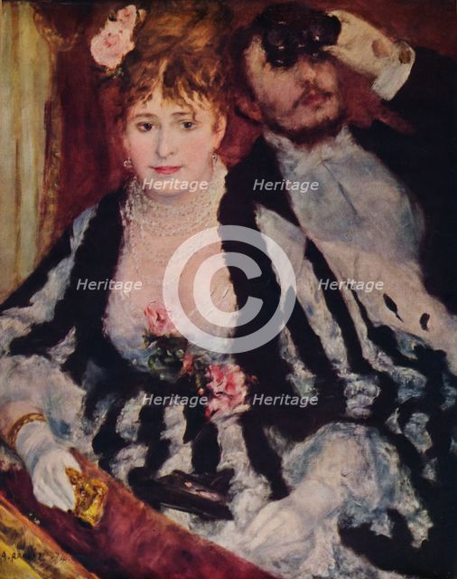 'La Loge', 1874, (1935). Creator: Pierre-Auguste Renoir.