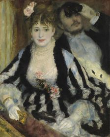 La Loge (The Theatre Box), 1874. Creator: Renoir, Pierre Auguste (1841-1919)