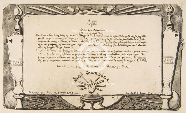 La loi lunaire, No 1 (Lunar Law, No 1), 1856. Creator: Charles Meryon.