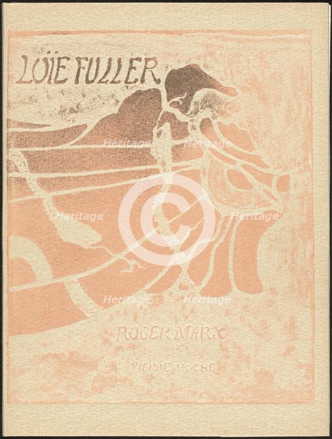 La Loïe Fuller, 1904. Creators: Pierre Roche, Roger Marx.