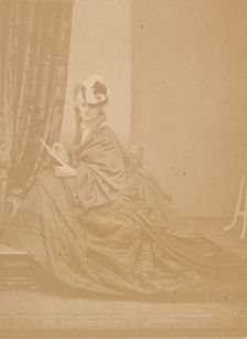 La laçon de dessin. "L'artiste", 1860s. Creator: Pierre-Louis Pierson