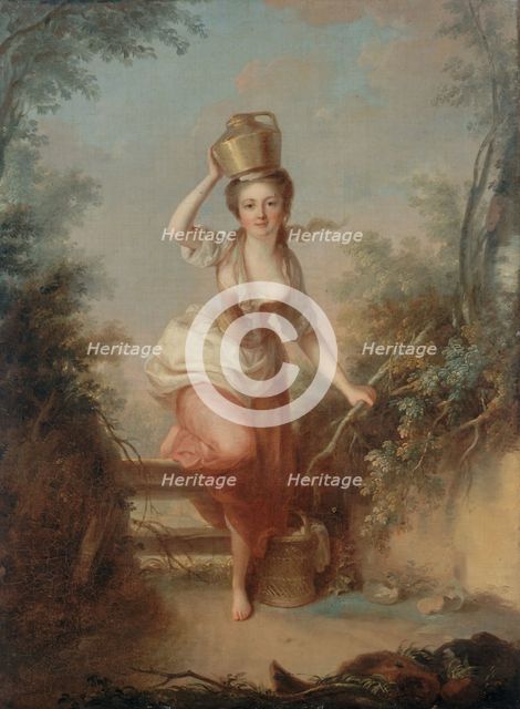 La Laitière, 18th century. Creator: Jean Baptiste Marie Huet.