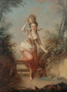 La Laitière, 18th century. Creator: Jean Baptiste Marie Huet