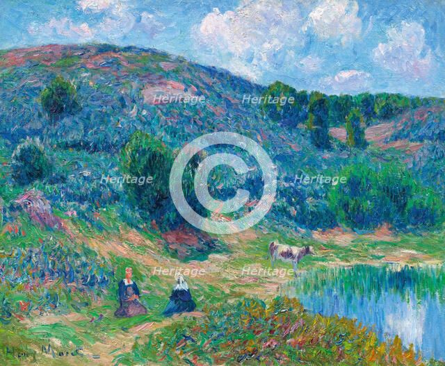 La Lande de Saint Guénolé, c.1902. Creator: Moret, Henry (1856-1913).