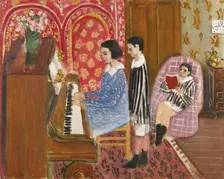 La Leçon de Piano, 1923. Creator: Henri Matisse