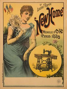La légère rapide New Home , c. 1889. Creator: Anonymous
