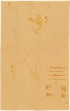 La Lépreuse, 1896. Creator: Henri de Toulouse-Lautrec