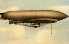 La Liberté airship, 1909, (1932). Creator: Unknown