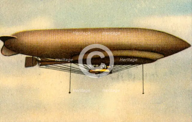 La Liberté airship, 1909, (1932). Creator: Unknown.