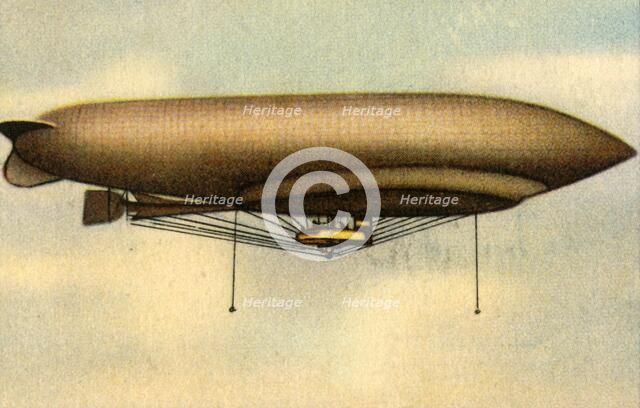 La Liberté airship, 1909, (1932). Creator: Unknown.