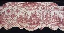 La Liberté Americaine (American Liberty) (Furnishing Fabric), France, 1783/89. Creators: Unknown, Oberkampf Manufactory