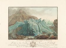 La Lutschinen sortant du Glacier inférieur du Grindelwald, 1785. Creator: Charles-Melchior Descourtis