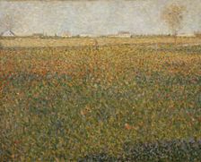 La Luzerne, Saint-Denis, 1884-1885. Creator: Seurat, Georges Pierre (1859-1891)