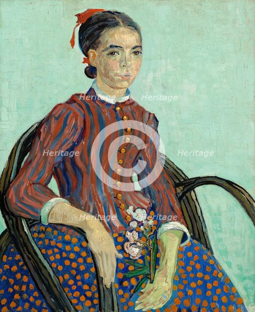 La Mousmé, 1888. Creator: Vincent van Gogh.