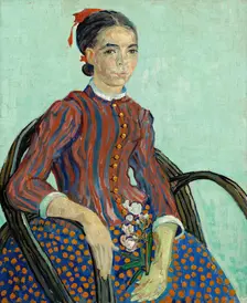 La Mousmé, 1888. Creator: Vincent van Gogh