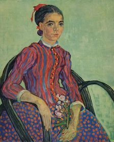 La Mousmé 1888. Artist: Vincent van Gogh