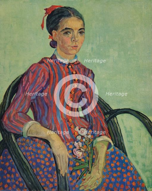 'La Mousmé', 1888. Artist: Vincent van Gogh.