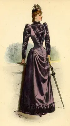 La Mode Artistique, 1890 1943. Creator: Unknown